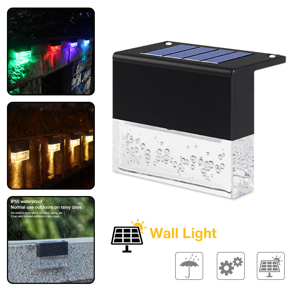 Waterproof RGB LED Solar Light Step